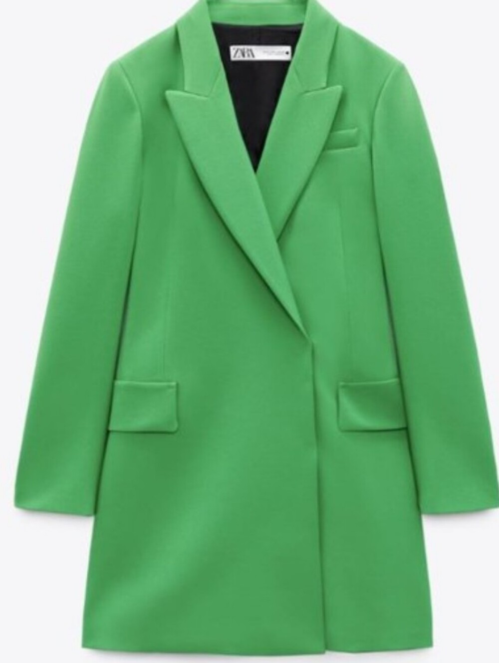 NWT Zara Green Tailored Blazer XL - Picture 10 of 10